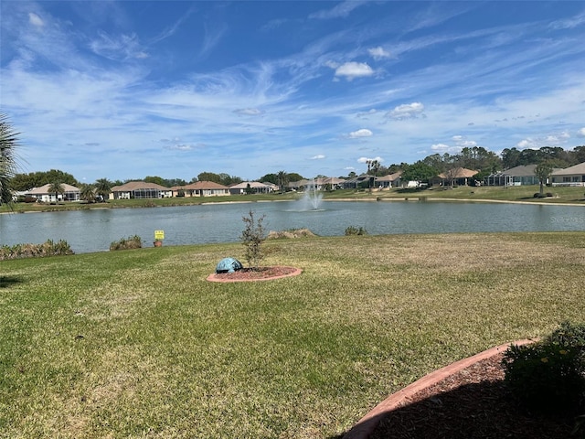 property view of water