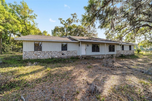 9951 NE 30th Ct, Anthony, FL 32617 - view of ranch-style house