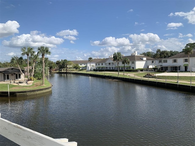 water view featuring a residential view