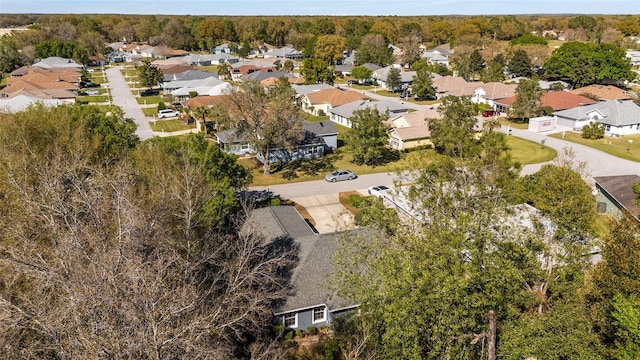 drone / aerial view featuring a residential view