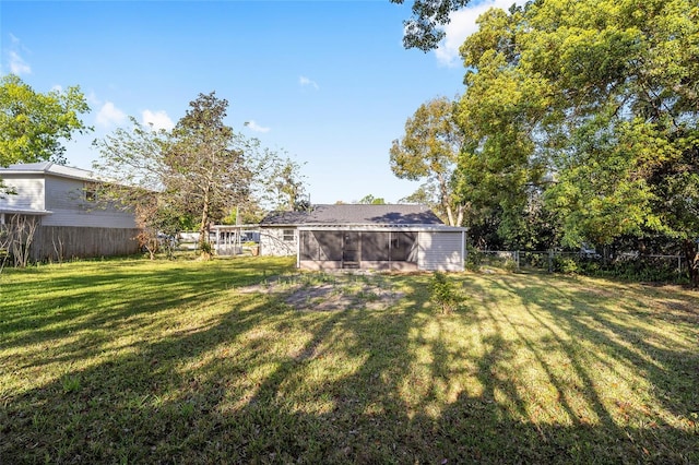 829 NE 15th Ave, Ocala, FL 34470 - view of yard with a fenced backyard