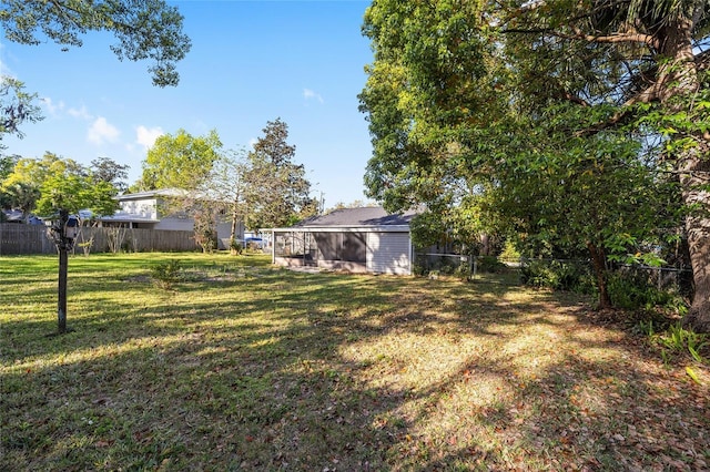 829 NE 15th Ave, Ocala, FL 34470 - view of yard with a fenced backyard