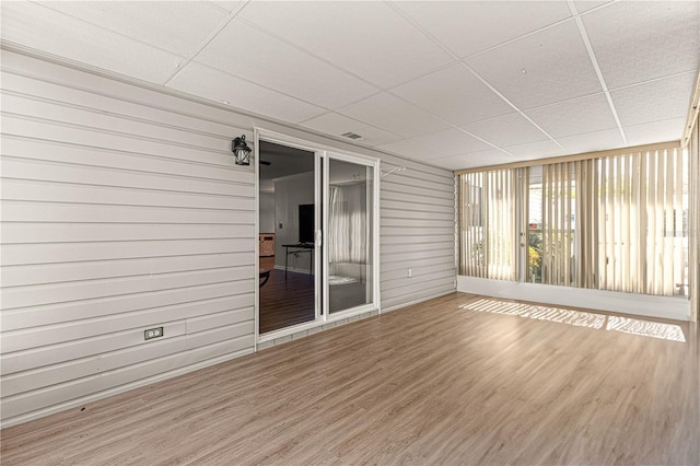 10980 SW 62nd Avenue Rd, Ocala, FL 34476 - unfurnished sunroom featuring a drop ceiling
