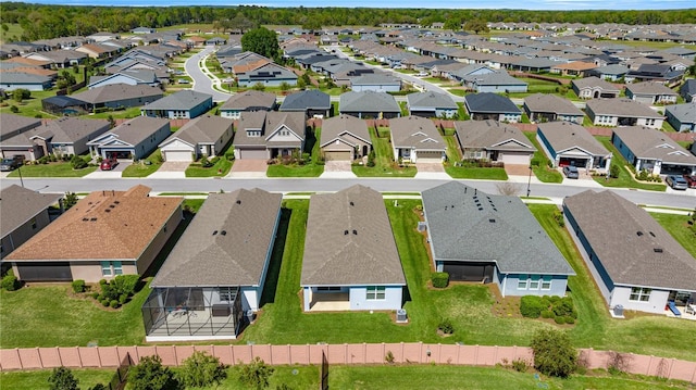 birds eye view of property featuring a residential view