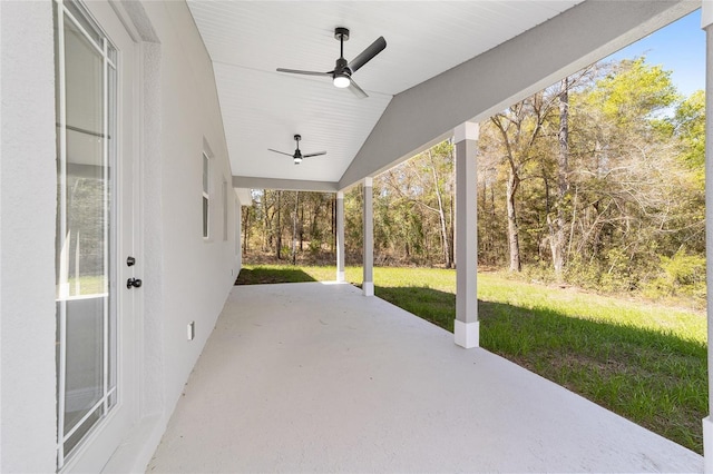 760 NE 152nd Ter, Williston, FL 32696 - view of patio / terrace featuring ceiling fan