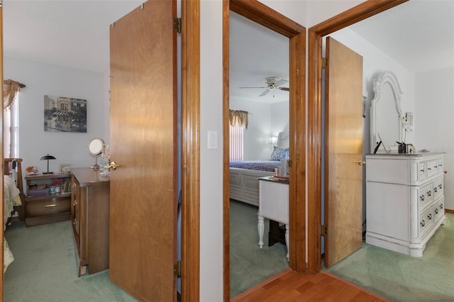 5557 N Sierra Ter, Beverly Hills, FL 34465 - hall featuring wood finished floors