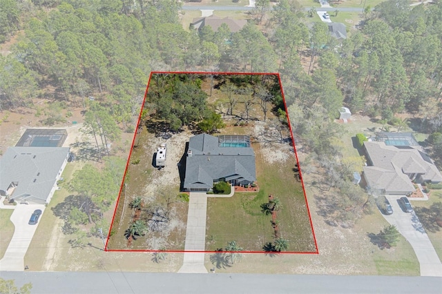 5557 N Sierra Ter, Beverly Hills, FL 34465 - bird's eye view