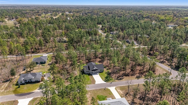 791 NE 150th Ave, Williston, FL 32696 - bird's eye view with a forest view