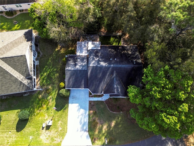 drone / aerial view