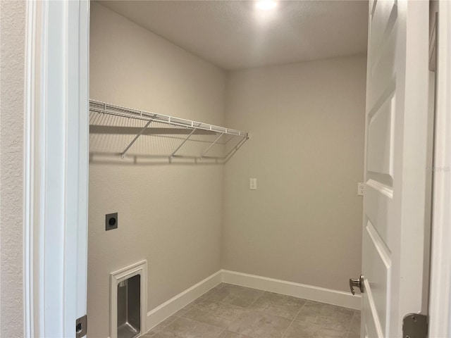 4504 SW 90th Lane Rd, Ocala, FL 34476 - laundry room with electric dryer hookup and baseboards