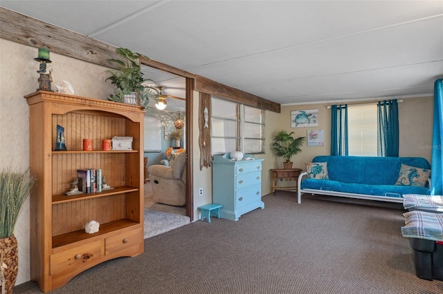 5368 S Parkland Ter, Homosassa, FL 34448 - sitting room with carpet flooring
