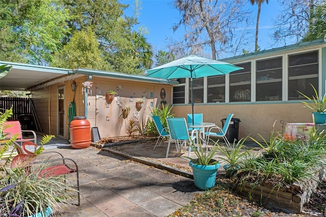 5368 S Parkland Ter, Homosassa, FL 34448 - view of patio featuring outdoor dining area