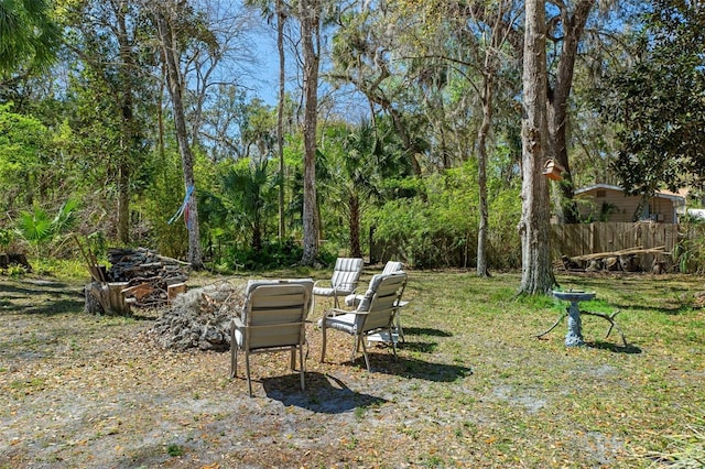 5368 S Parkland Ter, Homosassa, FL 34448 - view of yard with fence