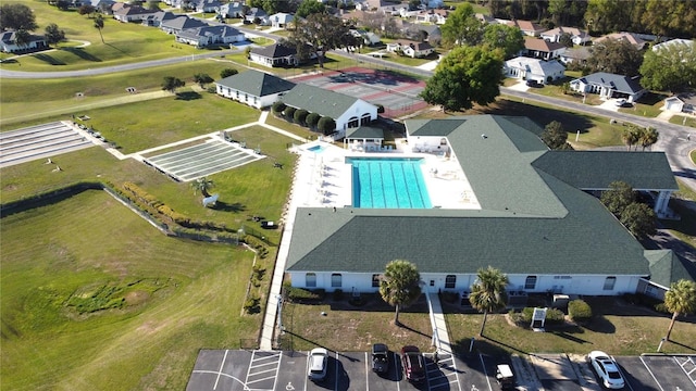 5291 NW 20th Pl, Ocala, FL 34482 - drone / aerial view with a residential view