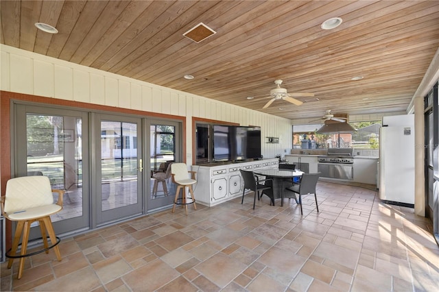 2130 SW 37th Street Rd, Ocala, FL 34471 - sunroom with french doors