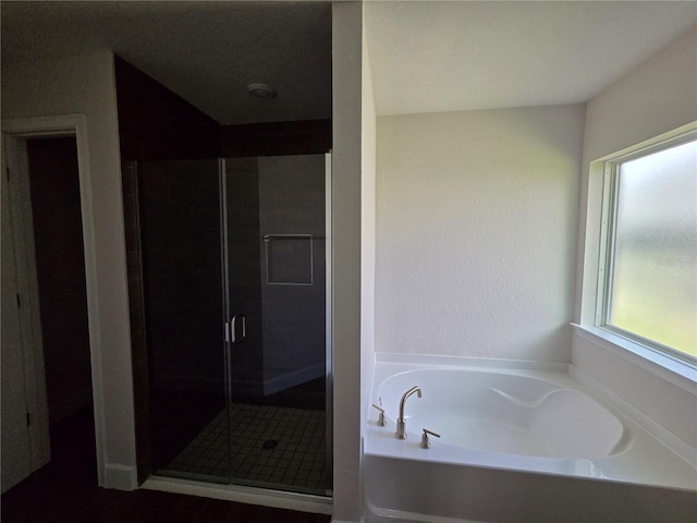 5045 N Triple Eagle Path, Beverly Hills, FL 34465 - full bathroom featuring a bath and a shower stall