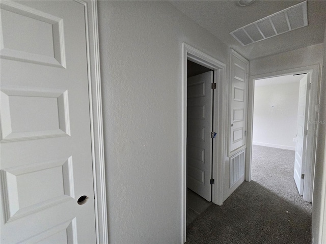 310 W Rexford Dr, Beverly Hills, FL 34465 - corridor featuring carpet and a textured wall