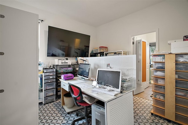 view of office