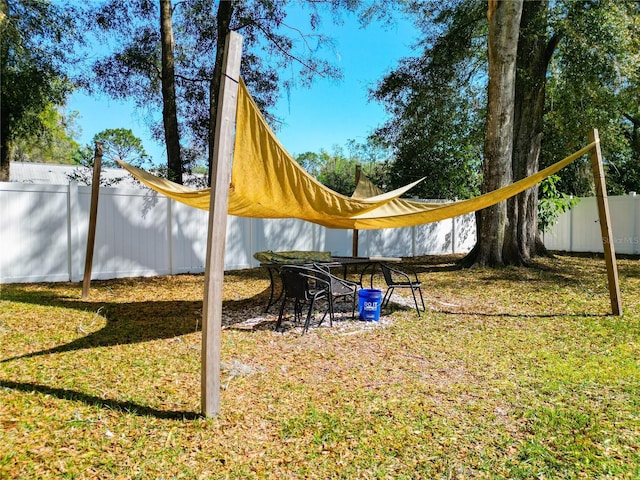 4575 SE 137th Pl, Summerfield, FL 34491 - view of yard with fence
