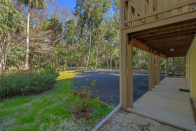 exterior space with a patio area