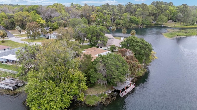 12180 Maple St, Dunnellon, FL 34432 - drone / aerial view of a nearby body of water