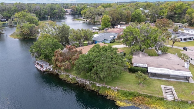 12180 Maple St, Dunnellon, FL 34432 - drone / aerial view of a nearby body of water