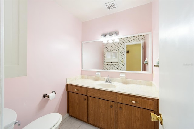 12180 Maple St, Dunnellon, FL 34432 - bathroom featuring vanity and tile patterned flooring