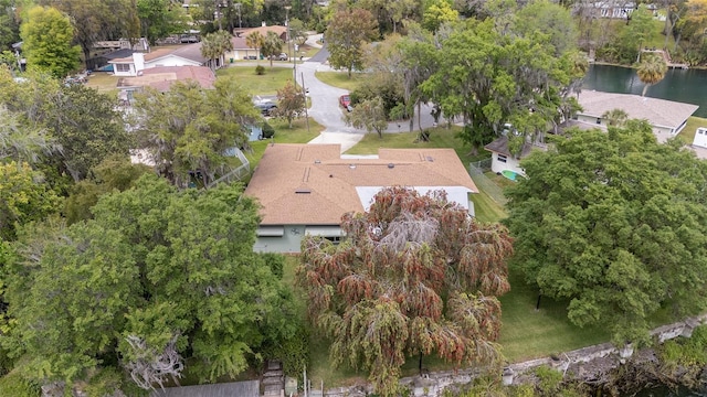 12180 Maple St, Dunnellon, FL 34432 - aerial view of property and surrounding area with nearby suburban area and a large body of water