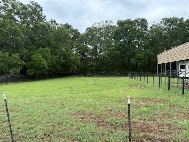 view of yard