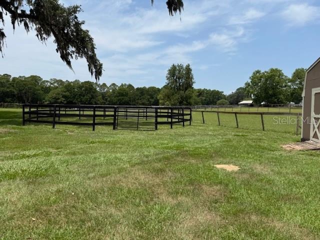 6020 NW 2nd Ave, Ocala, FL 34475 - view of yard with a view of countryside