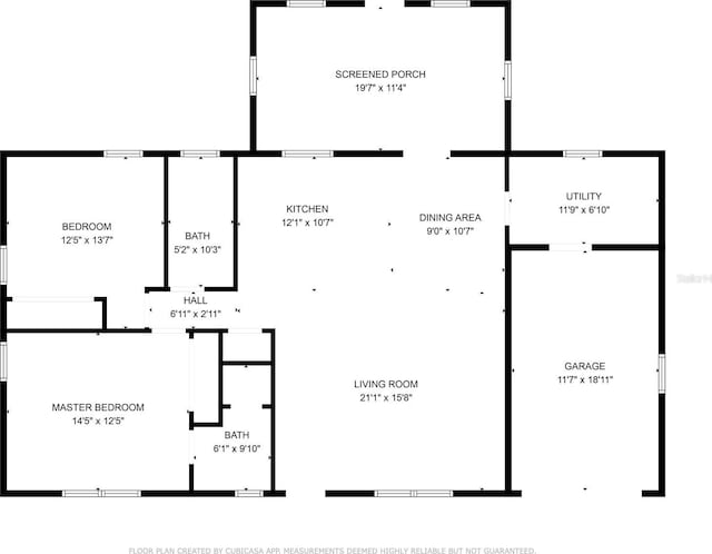6549 NW 65th Pl, Ocala, FL 34482 - floor plan