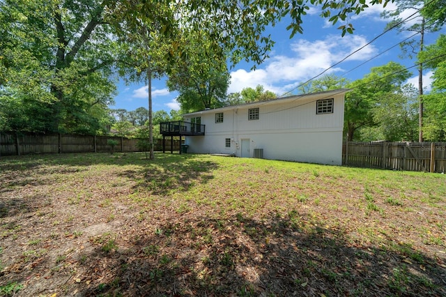 341 SE 53rd Ct, Ocala, FL 34480 - view of yard with a fenced backyard