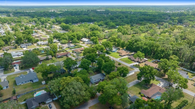 341 SE 53rd Ct, Ocala, FL 34480 - bird's eye view with a residential view and a forest view