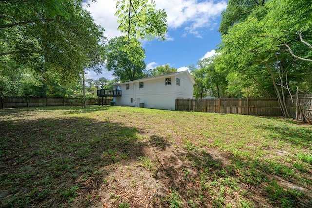 341 SE 53rd Ct, Ocala, FL 34480 - view of yard featuring a fenced backyard