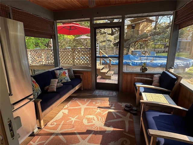 4540 W Sandy Hill St, Lecanto, FL 34461 - view of sunroom