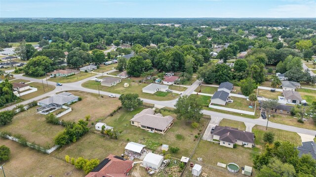 aerial perspective of suburban area