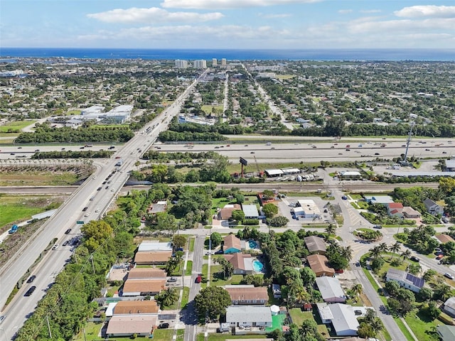 drone / aerial view