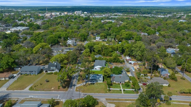 aerial view of property's location