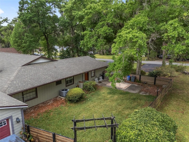 4085 SE 23rd Ter, Ocala, FL 34480 - view of yard with view of wooded area