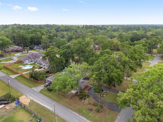 4085 SE 23rd Ter, Ocala, FL 34480 - aerial view of property and surrounding area featuring a heavily wooded area