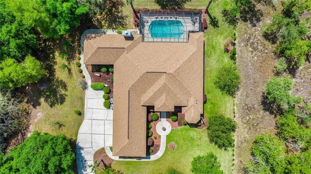 drone / aerial view