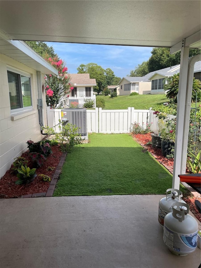 8533 SW 93rd Pl Unit A, Ocala, FL 34481 - view of yard with a patio and a residential view