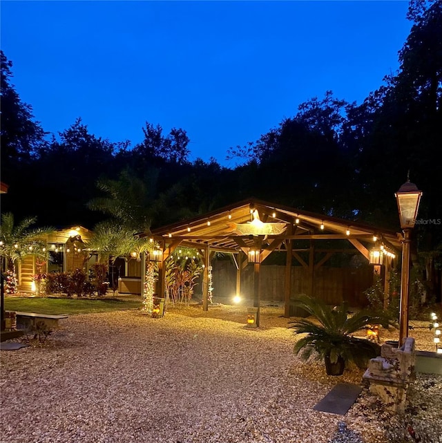 44 SE 9th Ter, Ocala, FL 34471 - view of back of house at twilight