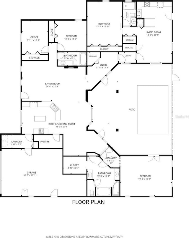 5770 SW 89th Pl, Ocala, FL 34476 - floor plan