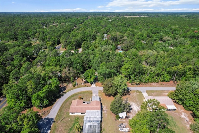 8570 N Discalfani Loop, Crystal River, FL 34428 - bird's eye view with a wooded view