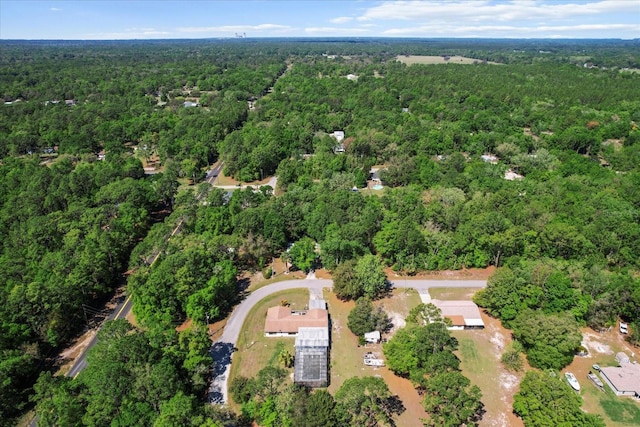 8570 N Discalfani Loop, Crystal River, FL 34428 - drone / aerial view with a forest view