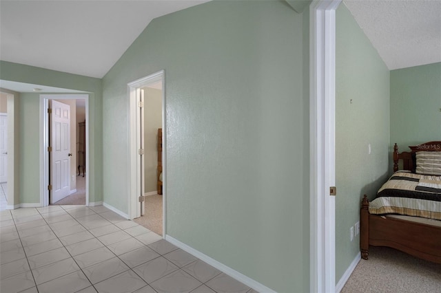 6 Statice Ct, Homosassa, FL 34446 - bedroom with vaulted ceiling and baseboards