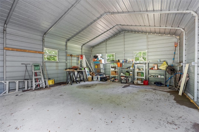 2780 County Road 575, Bushnell, FL 33513 - garage featuring metal wall