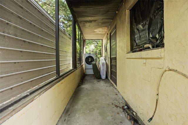 2780 County Road 575, Bushnell, FL 33513 - exterior space with washing machine and clothes dryer