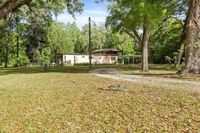 2780 County Road 575, Bushnell, FL 33513 - view of yard with fence